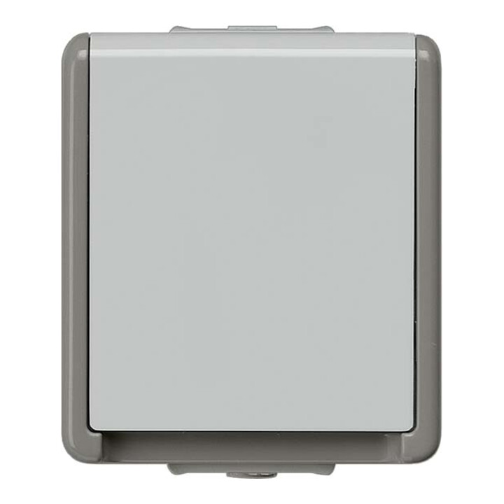 Siemens Indus.Sector Prise Schuko Delta Surface, gris foncé/gris clair 5UB4711