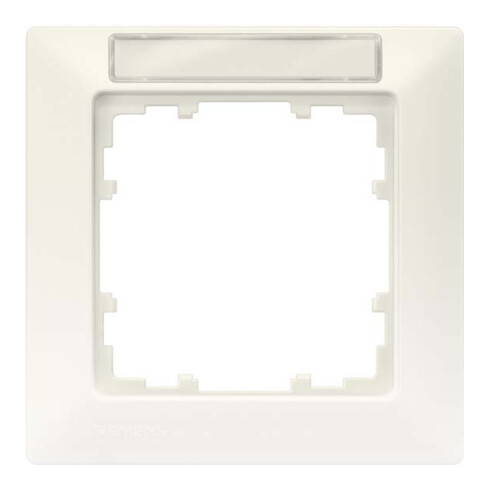 Siemens Indus.Sector Rahmen 1-fach 80x80mm ti/ws 5TG2551-1