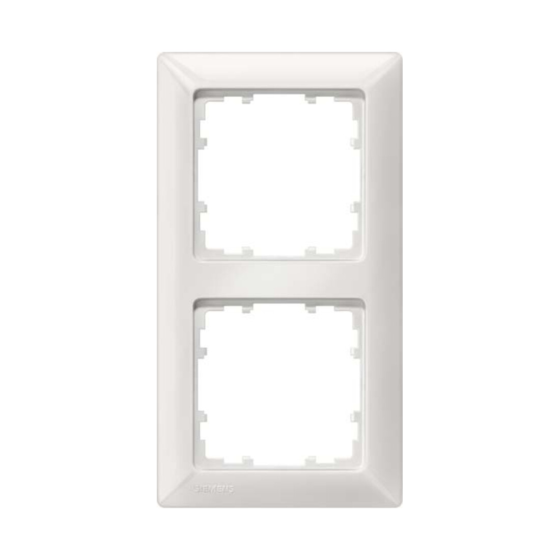 Siemens Indus.Sector Rahmen 2-fach 151x80mm ti/ws 5TG2552-0