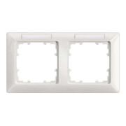Siemens Indus.Sector Rahmen 2-fach 151x80mm ti/ws 5TG2552-1
