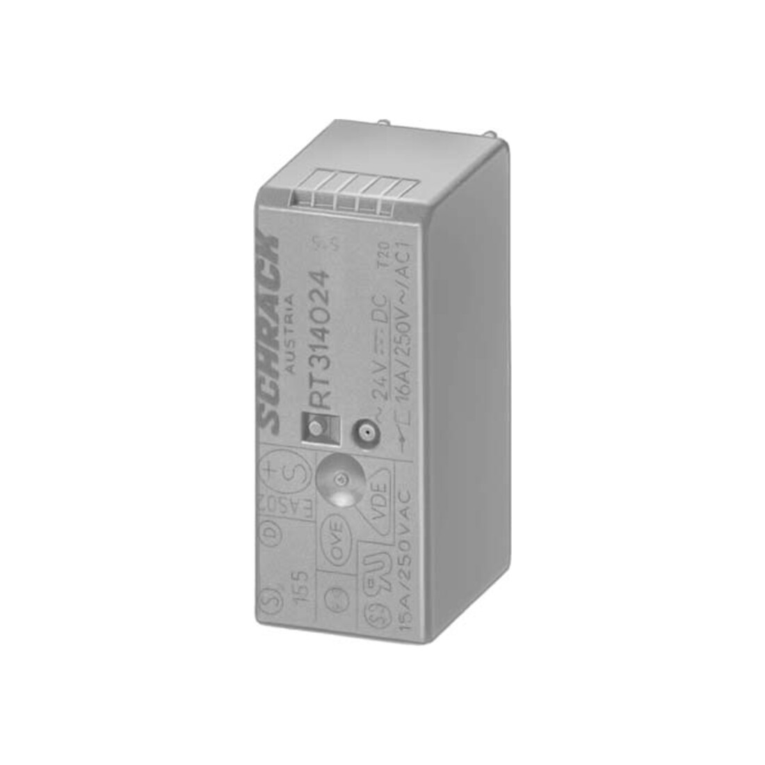 Siemens Indus.Sector Relais à fiche 24VDC 2W 15mm LZX:RT424024
