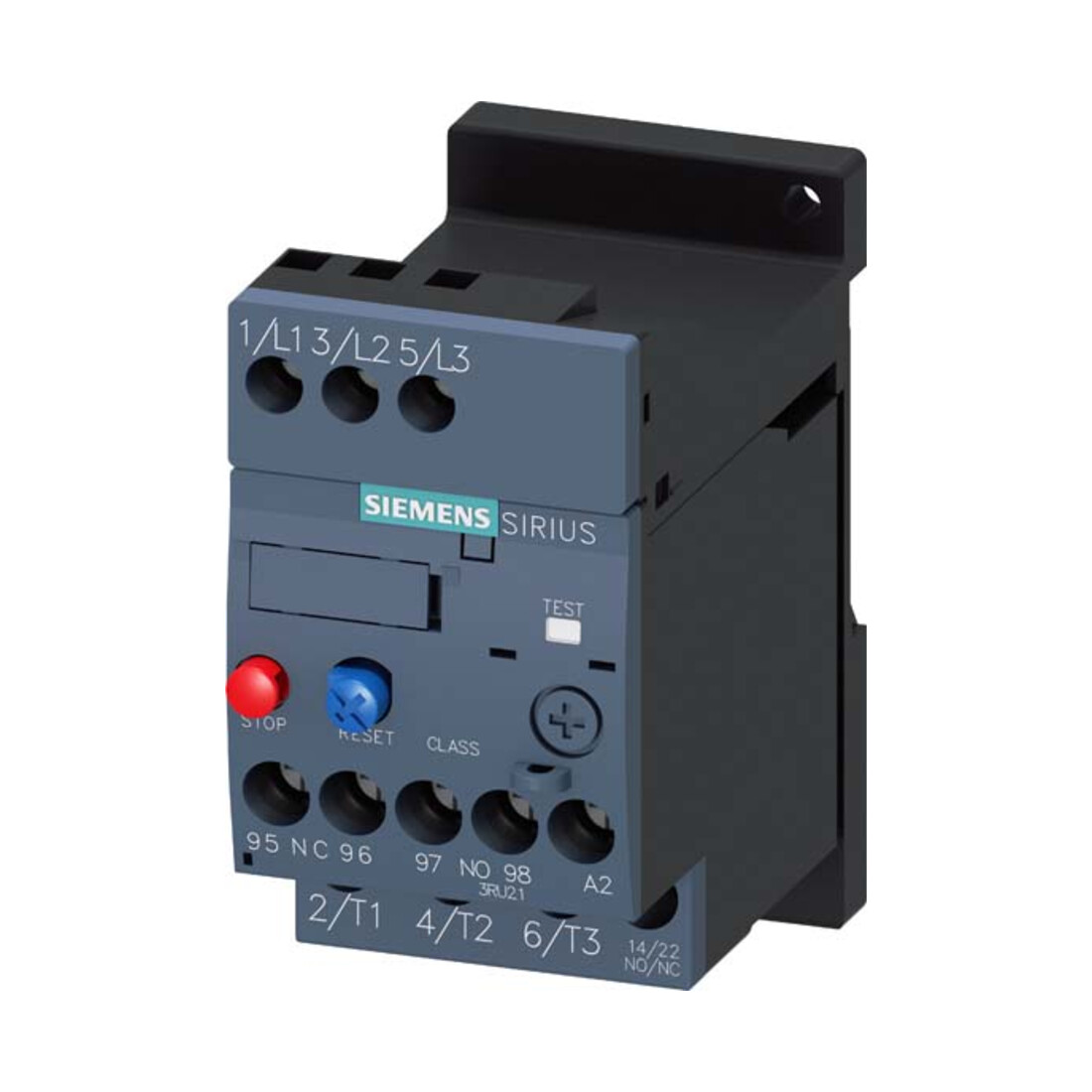 Siemens Indus.Sector Relais de surcharge 2,2-3,2A S00 3RU2116-1DB1