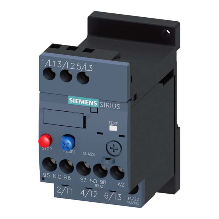 Siemens Indus.Sector Relais de surcharge 2,2-3,2A S00 3RU2116-1DB1