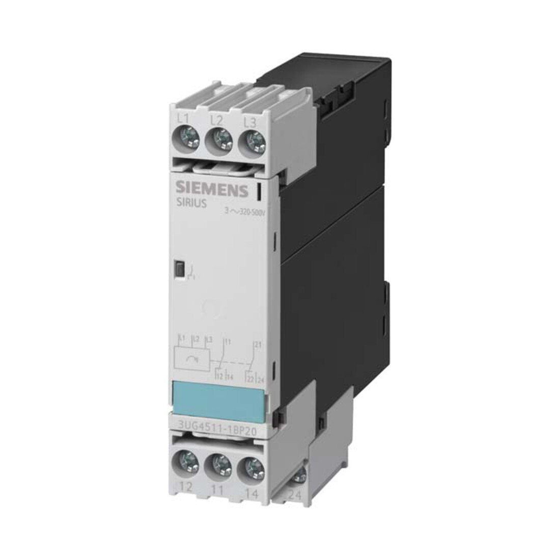 Siemens Indus.Sector Relais de surveillance 2W 3UG4511-1BP20