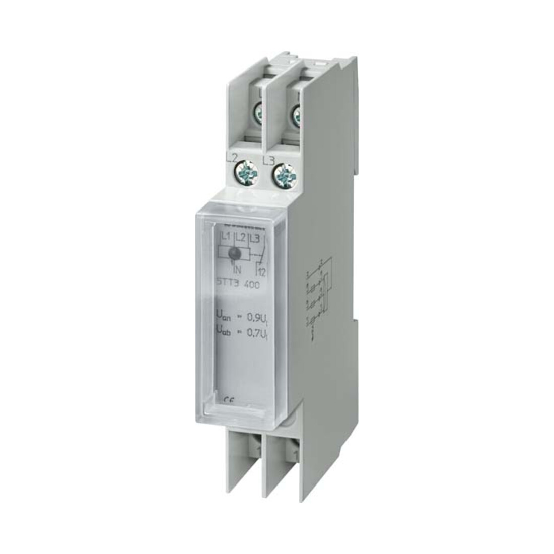Siemens Indus.Sector Relais de tension 230/400VAC 1W 5TT3400