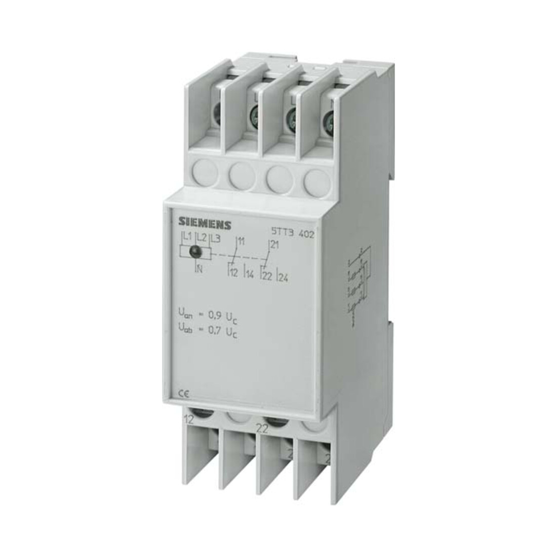 Siemens Indus.Sector Relais de tension 230/400VAC 2V 5TT3403