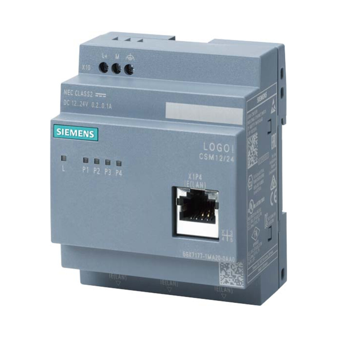 Siemens Indus.Sector Scalance LOGO! CSM 12/24 Unmanaged Switch 6GK7177-1MA20-0AA0