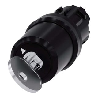Siemens Indus.Sector Schlüsselschalter 22mm,Schlüsselabzug 3SU1000-5BF01-0AA0