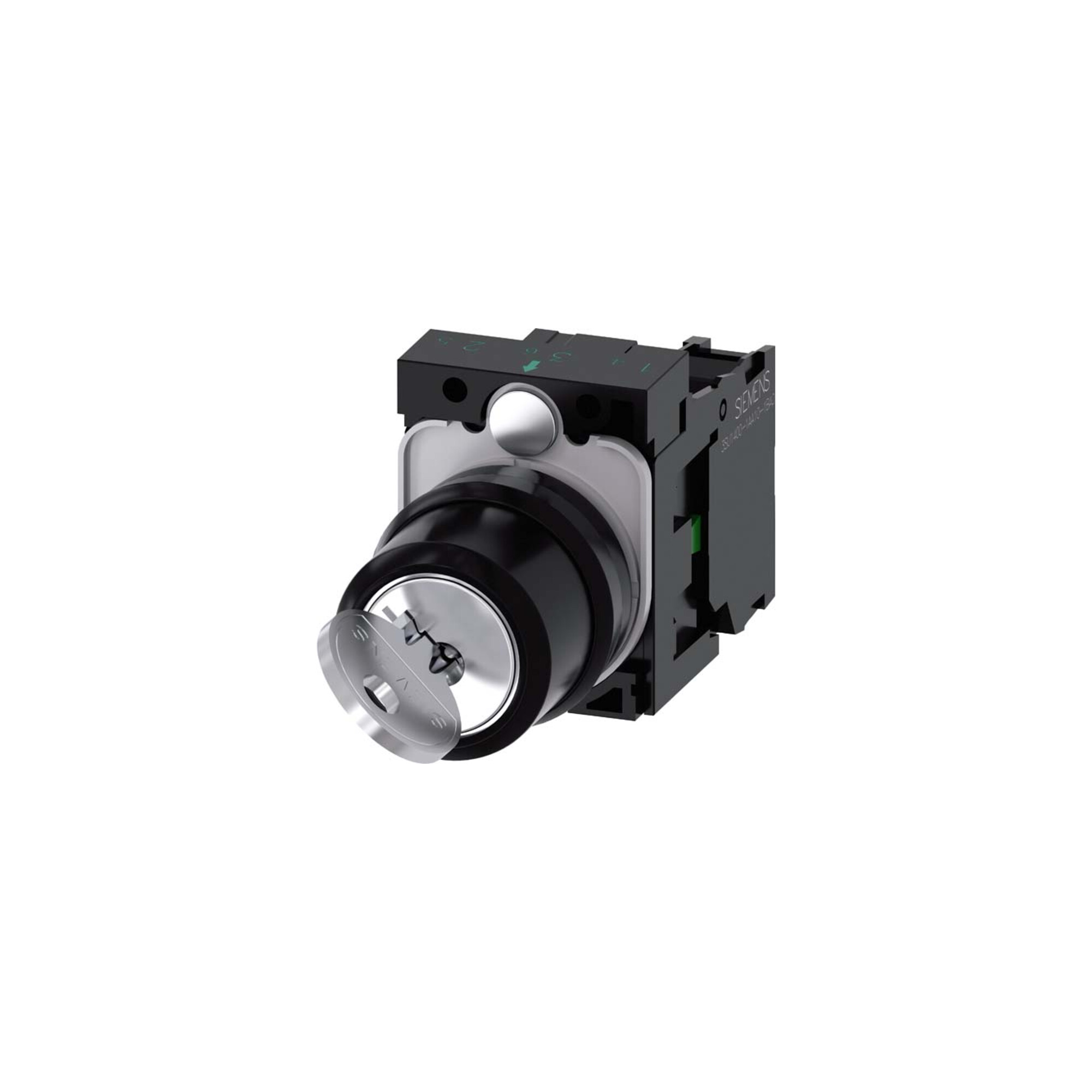 Siemens Indus.Sector Schlüsselschalter RONIS Schlüsselab. O+I, 1S 3SU1100-4BF11-1BA0