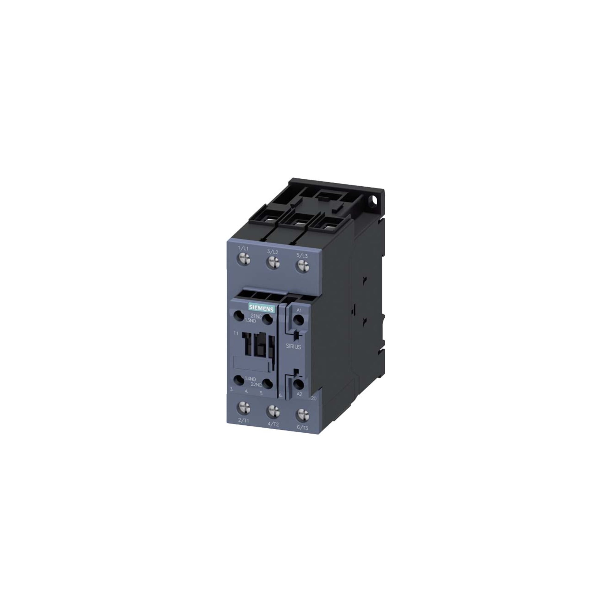 Siemens Indus.Sector Schütz 30kW/400V, 1S+1Ö 3RT2037-1NB30