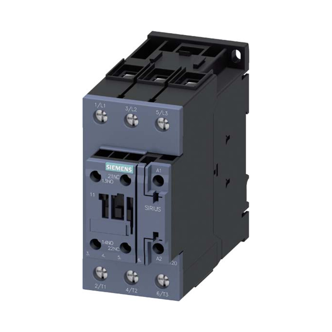 Siemens Indus.Sector Schütz 30kW/400V, 1S+1Ö 3RT2037-1NB30