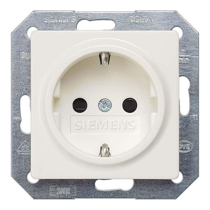 Siemens Indus.Sector Schuko-Dose Delta Plus, tws 5UB1518
