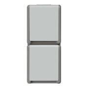Siemens Indus.Sector Schuko-Steckdose Delta Fläche,dGr/hGr 5UB4723-1