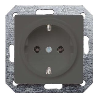 Siemens Indus.Sector Schuko-Steckdose Delta Vita, car/met 5UB1921