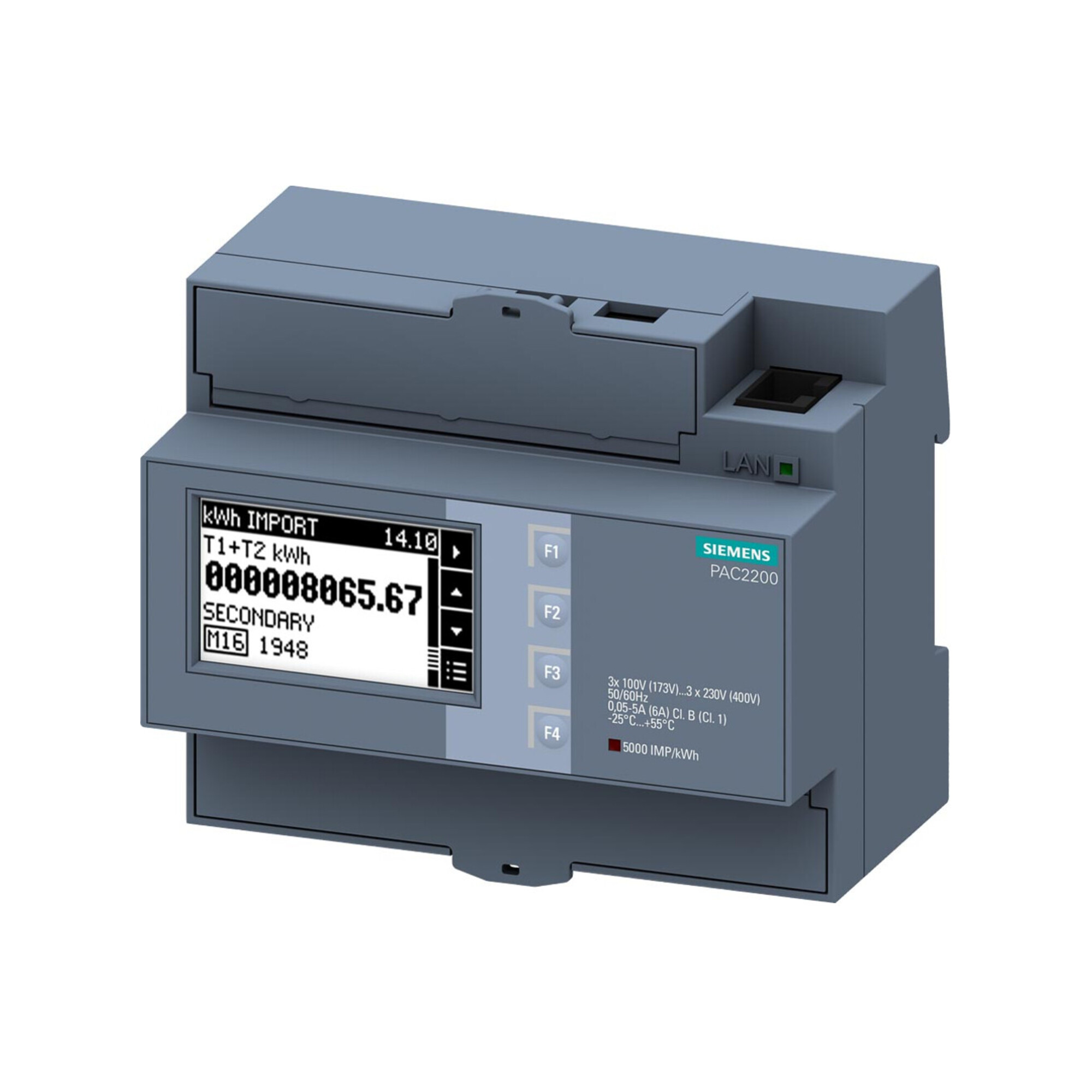 Siemens Indus.Sector SENTRON Messgerät 7KM2200-2EA00-1JB1