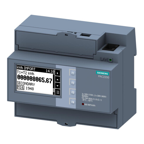 Siemens Indus.Sector SENTRON Messgerät 7KM2200-2EA40-1JB1