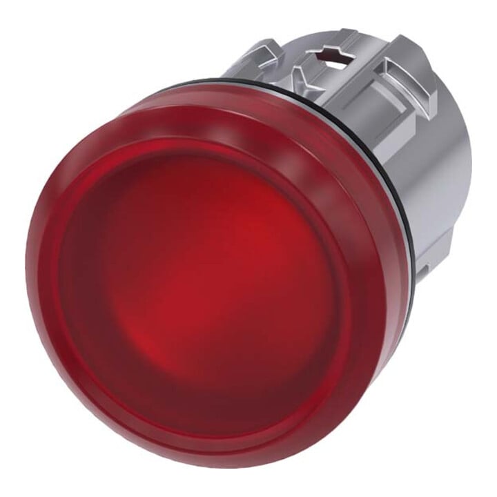 Siemens Indus.Sector Signal lumineux 22 mm, rond, rouge 3SU1051-6AA20-0AA0