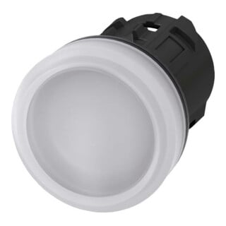 Siemens Indus.Sector Signal lumineux blanc 22 mm, rond, 3SU1001-6AA60-0AA0