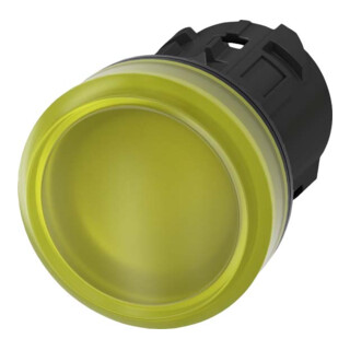 Siemens Indus.Sector Signal lumineux jaune 22 mm, rond, 3SU1001-6AA30-0AA0