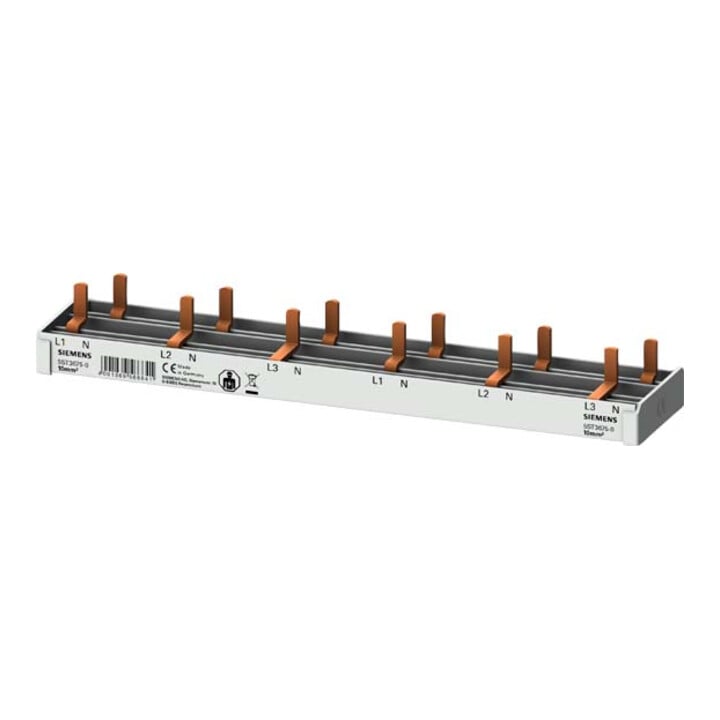 Siemens Indus.Sector Stiftsammelschiene 10qmm, 12TE 5ST3675-0