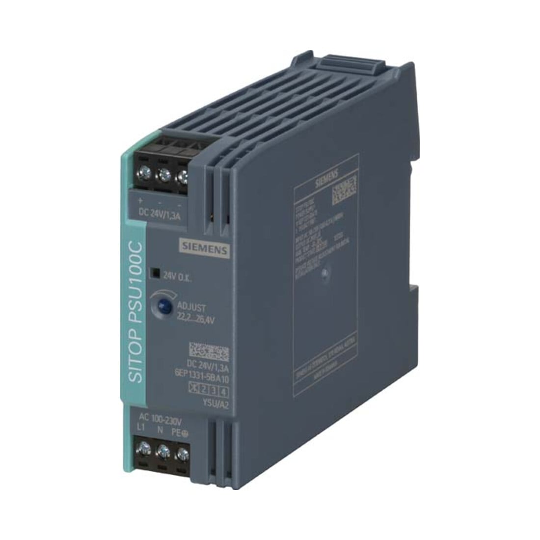 Siemens Indus.Sector Stromversorgung 1-ph,24VDC,1,3A,IP20 6EP1331-5BA10