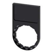 Siemens Indus.Sector Support de panneau plat, noir 3SU1900-0AH10-0AA0-1