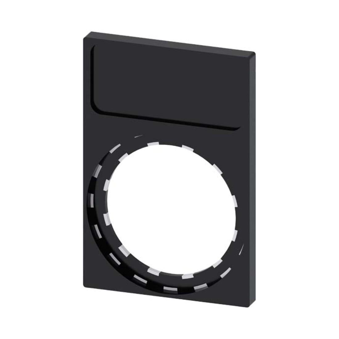 Siemens Indus.Sector Support de plaque cadre inférieur carré 3SU1900-0AN10-0AA0