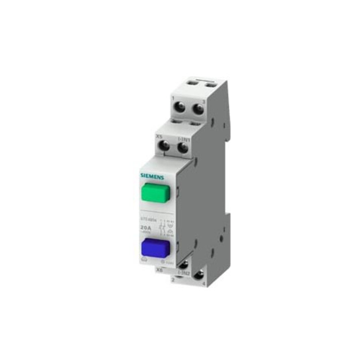 Siemens Indus.Sector Taster 1S/10E 20A, grau 5TE4800