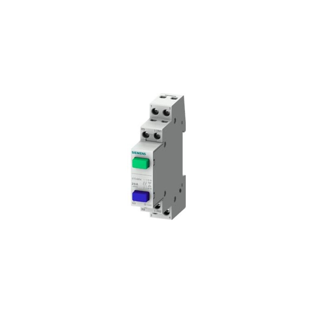 Siemens Indus.Sector Taster 1S/10E 20A, grau 5TE4800