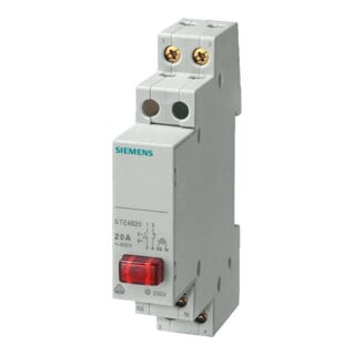 Siemens Indus.Sector Taster 1S,1Ö,20A,rot,230V 5TE4820