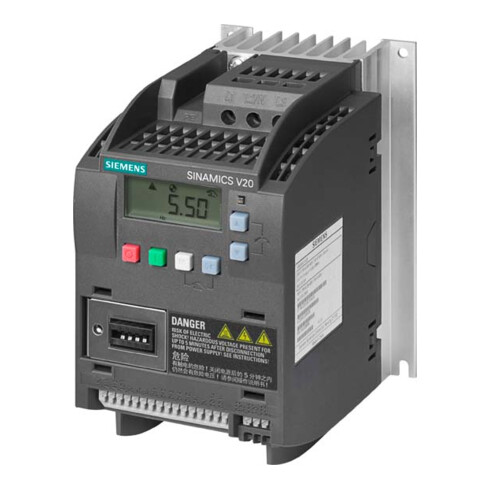 Siemens Indus.Sector Umrichter SINAMICS 0,55kW m.Filter 6SL3210-5BE15-5CV0