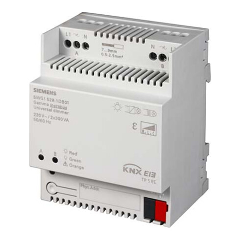 Siemens Indus.Sector Universal-Dimmer 2x300VA, 230VAC 5WG1528-1DB01