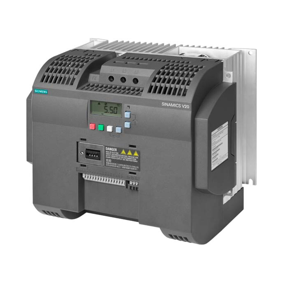 Siemens Indus.Sector Variateur SINAMICS 11 kW avec filtre 6SL3210-5BE31-1CV0