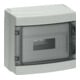 Siemens Indus.Sector Wandverteiler AP 4TE,1reih.,IP65 8GB1371-0