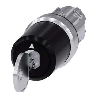 Siemens Interrupteur à clé CES Retrait de clé I+O+II 3SU1050-5BL11-0AA0