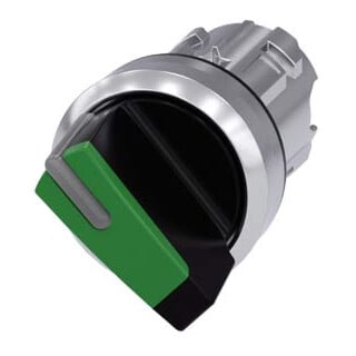 Siemens Interrupteur à manette 3SU1052-2BF40 22 mm rond vert