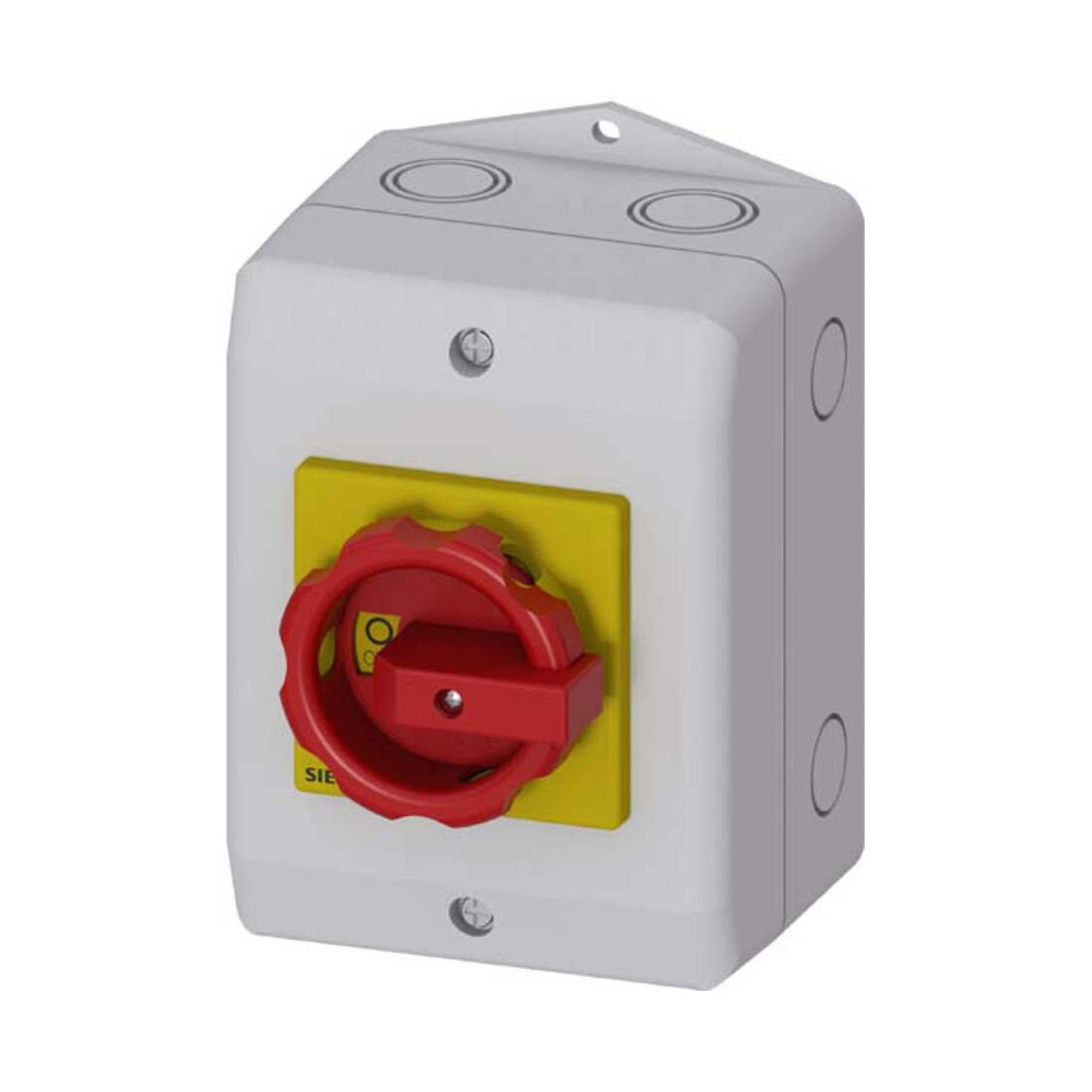 Siemens Interrupteur principal/d’arrêt d’urgence digital industriel 1N+1PE 3p. 16A 7,5kW 3LD2064-0TB53
