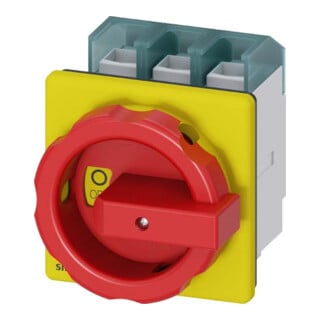 Siemens Interrupteur principal/d’arrêt d’urgence numérique ind. 3p. 100A 37kW/400V 3LD2704-0TK53