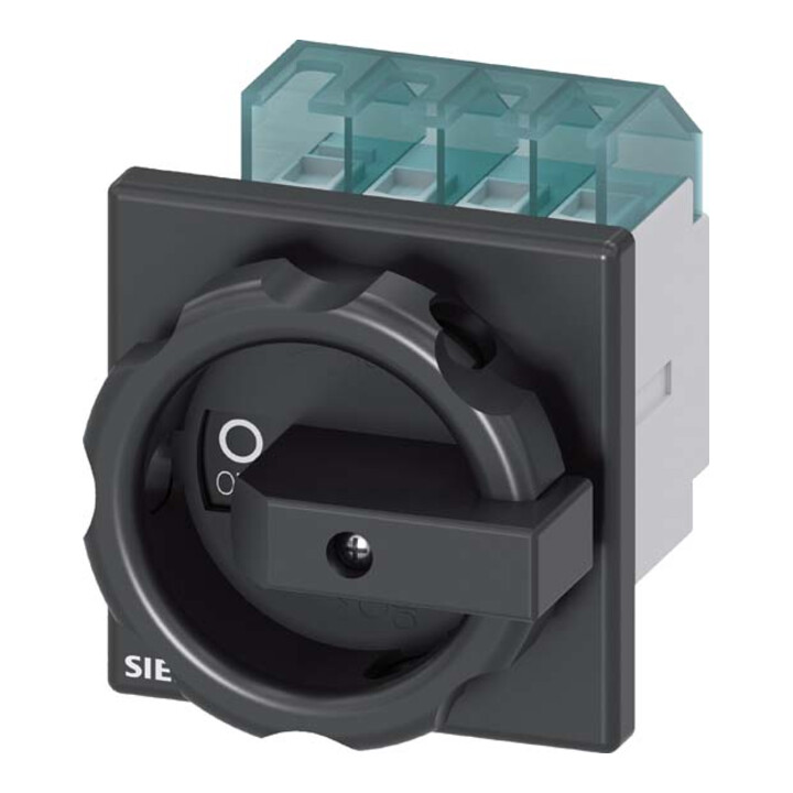 Siemens Interrupteur principal/d'arrêt d'urgence numérique industriel 3p 16A 7,5kW/400V 3LD2003-0TK51
