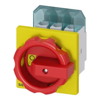 Siemens Interrupteur principal/d’arrêt d’urgence numérique industriel 3p 32A 11,5 kW/400V 3LD2203-0TK53