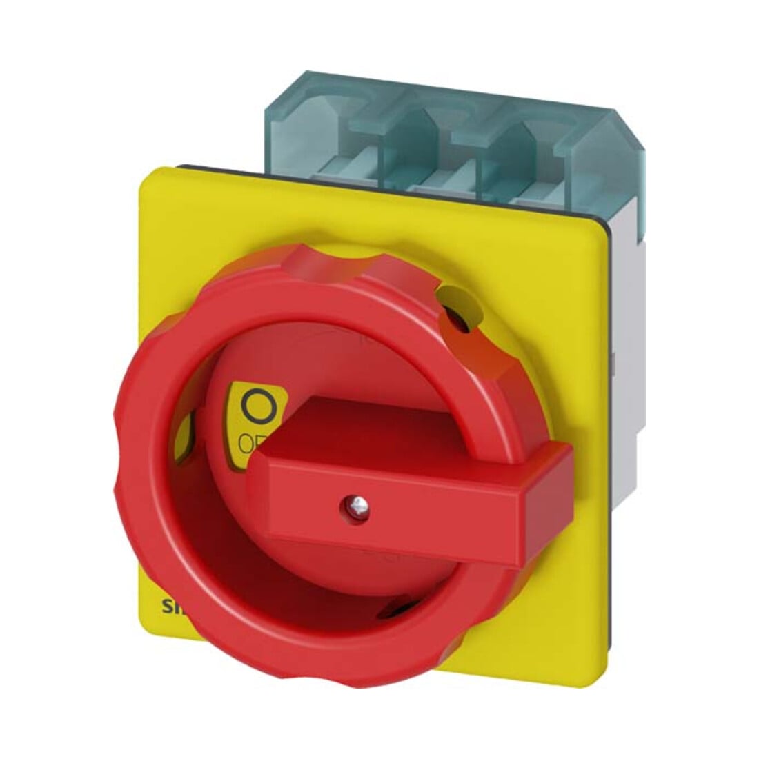 Siemens Interrupteur principal/d'arrêt d'urgence numérique industriel 3p 63A 22kW/400V 3LD2504-0TK53