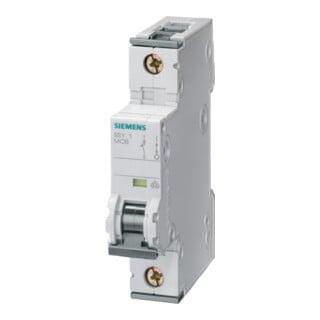 Siemens Leitungsschutzschalter 5SY4101-7 C1A 1pol T=70 10kA