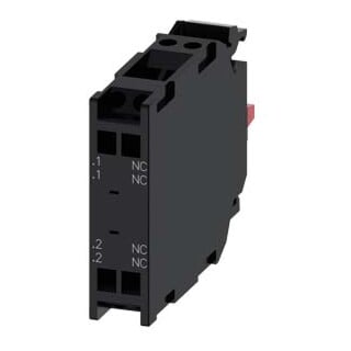 Siemens Module de contact 3SU1400-1AA10-3EA0 avec 2 éléments de commutation