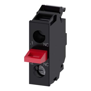Siemens Module de contact industriel numérique avec 1 élément de commutation, 1Ö 3SU1400-2AA10-1CA0
