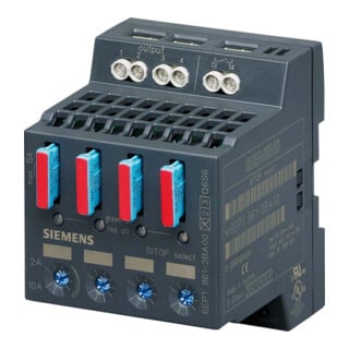 Siemens Module de diagnostic industriel numérique 24VDC, 4x10A, IP20 6EP1961-2BA00