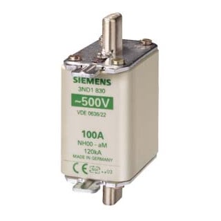 Siemens NH-Sicherungseinsatz Gr.00 160A 500VAC 3ND1836