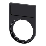 Siemens Support plat pour plaque industrielle numérique, noir 3SU1900-0AG10-0AA0-1