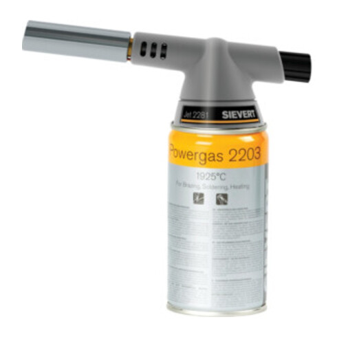 Sievert Lötlampe Jet 2281 o.Schraubkartusche 140 g/h 1,8 kW