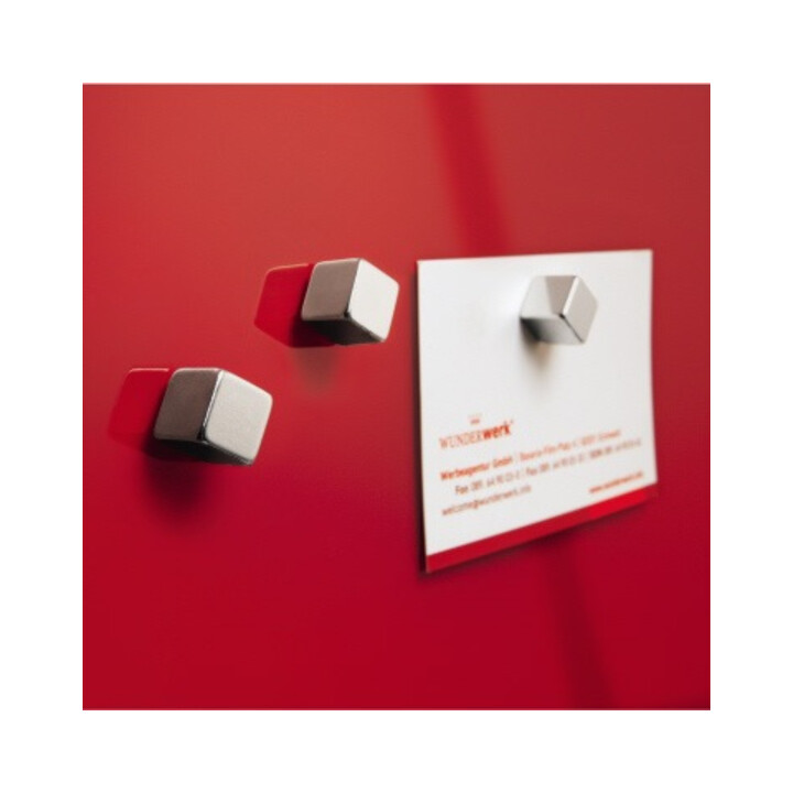 Sigel Magnet SuperDym C5 GL192 Cube 10x10x10mm silber 6 St./Pack.