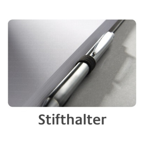 Sigel Notizbuch Conceptum CO122 DIN A5 liniert 97Blatt schwarz